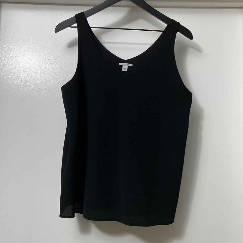 Halogen Black Tank Top